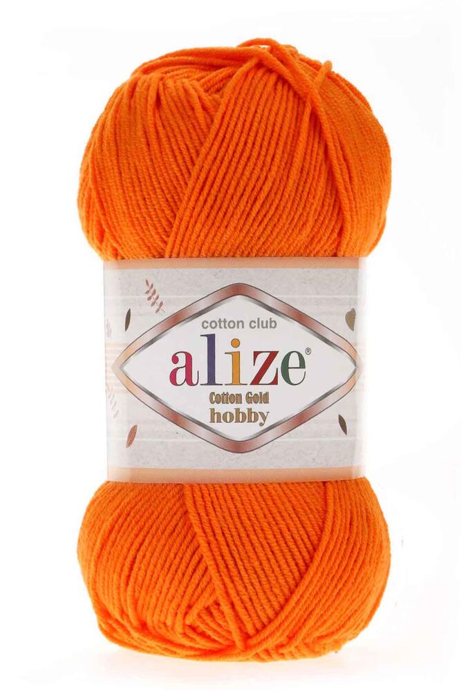 Alize Cotton Gold Hobby El Örgü İpi Oranj 037 Alize El Örgü İpleri