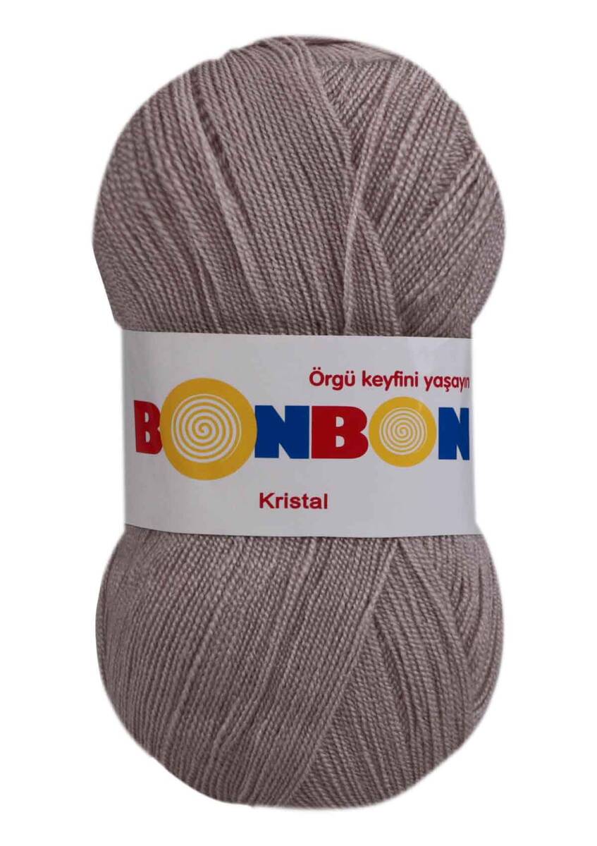 Bonbon Kristal El Örgü Ipi  Kod/renk: Pembeli Gri 98330