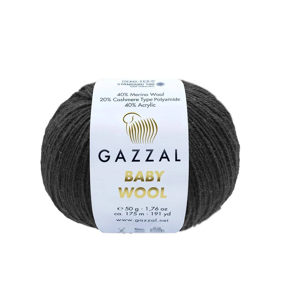 Wool El Örgü Ipi Kod/renk: Siyah 803