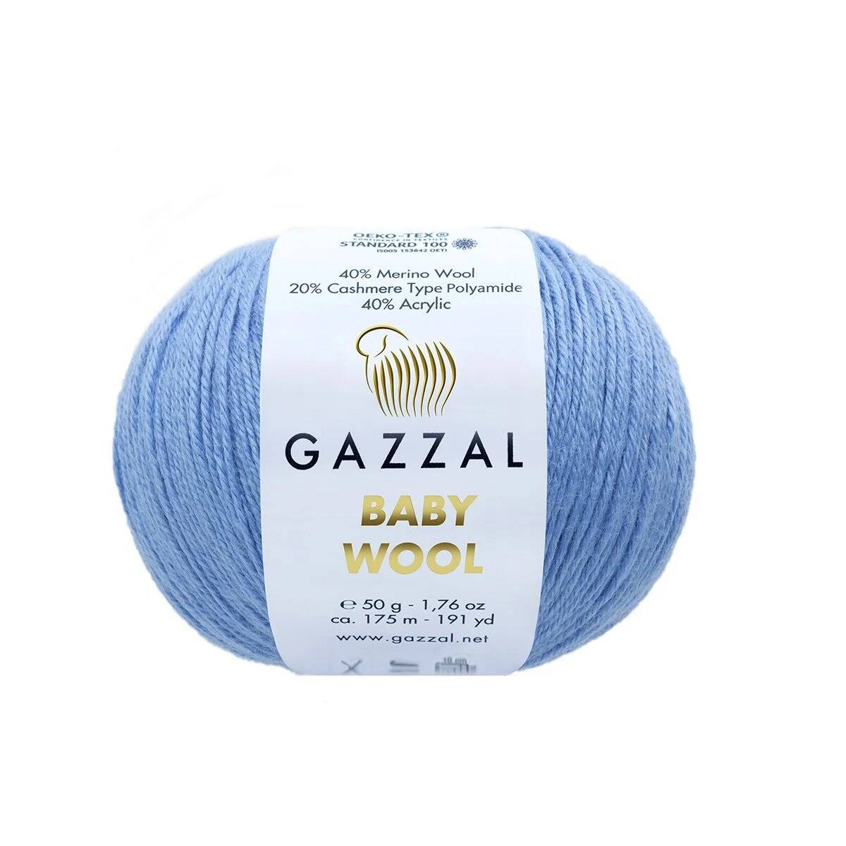 Wool El Örgü Ipi Kod/renk: Göl Mavi 813