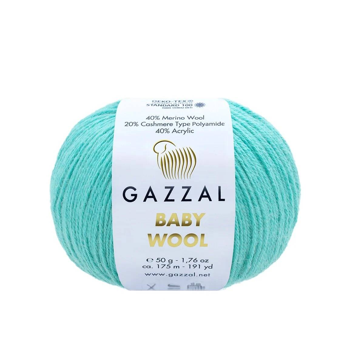 Wool El Örgü Ipi Kod/renk: Su Yeşili 820