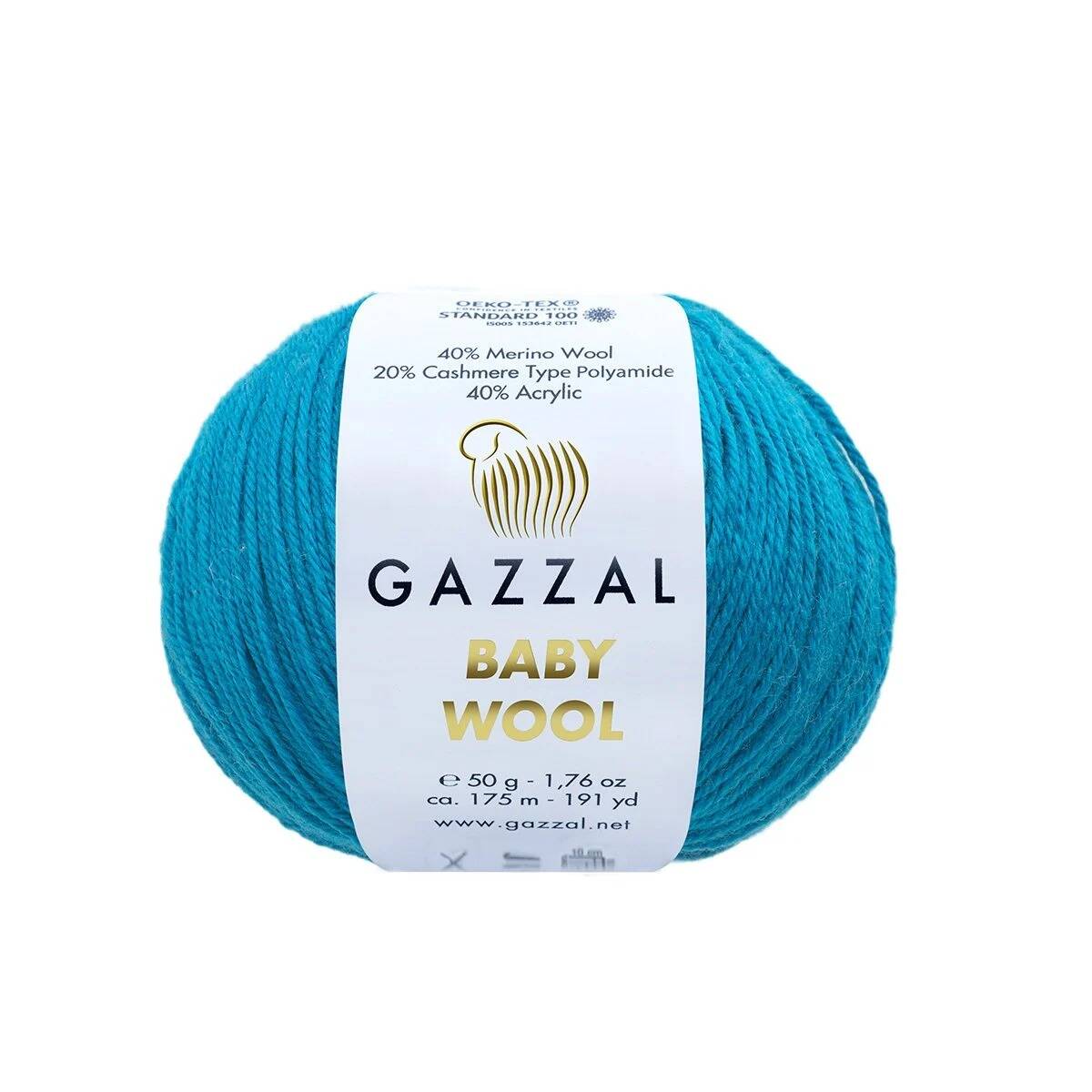 Wool El Örgü Ipi Kod/renk: Mücevher Mavi 822