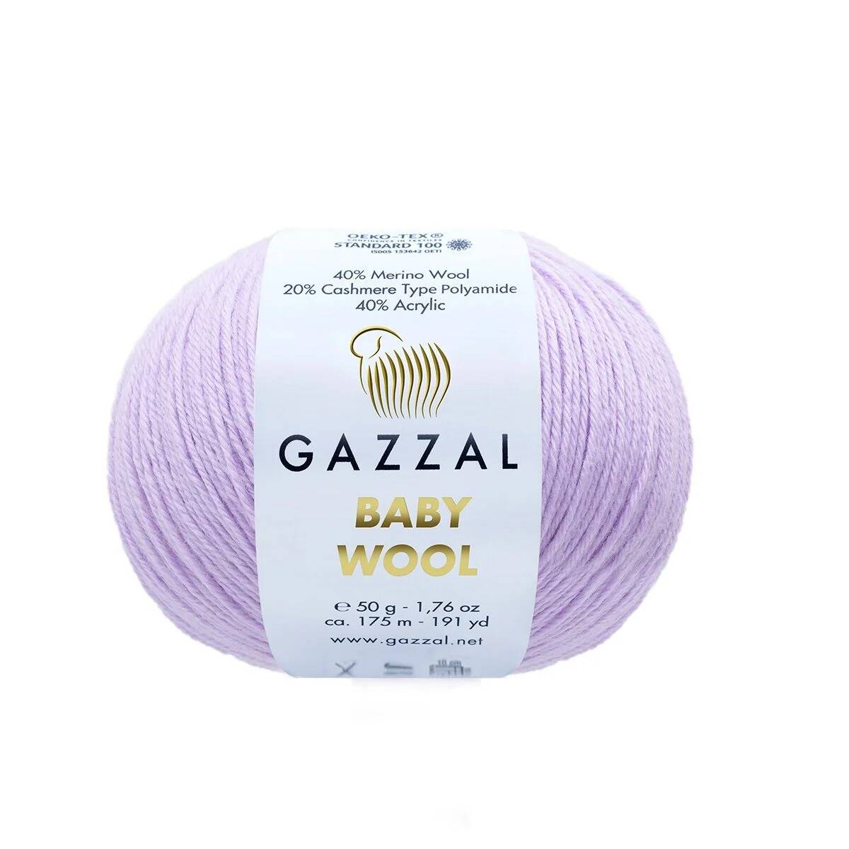 Wool El Örgü Ipi Kod/renk: Lavanta 823