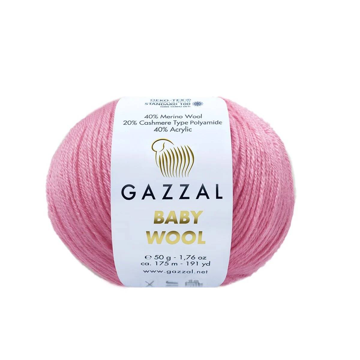 Wool El Örgü Ipi Kod/renk: Flamingo Pembe 828