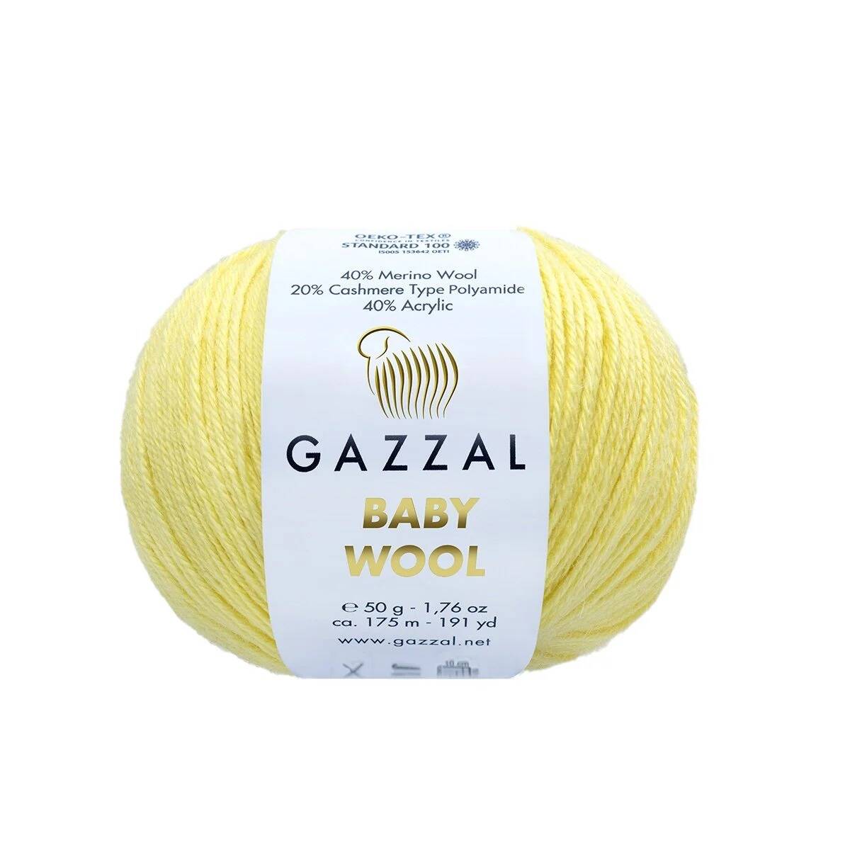 Wool El Örgü Ipi Kod/renk: Kanarya Sarısı 833