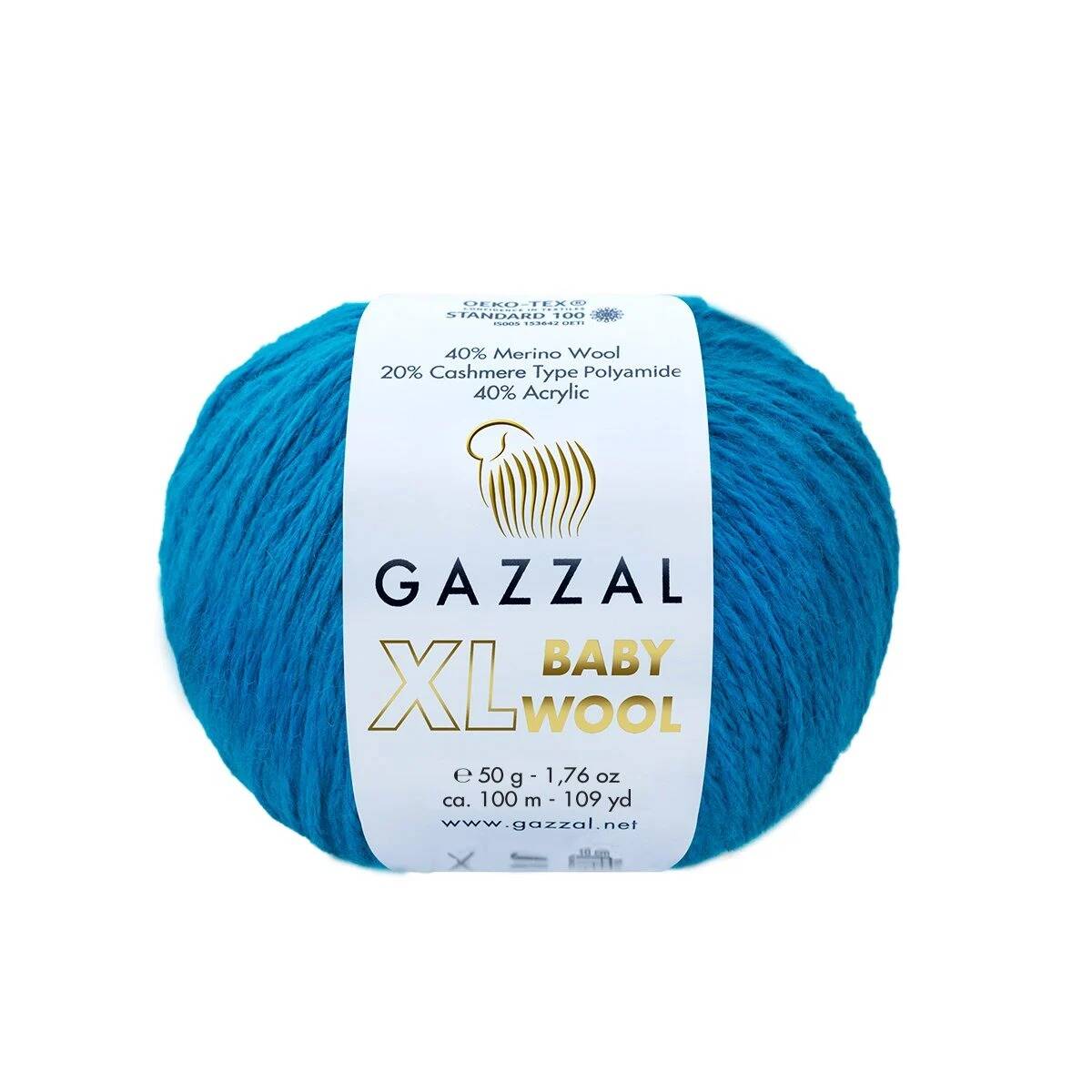 Wool Xl El Örgü Ipi Kod/renk: Mavi 822