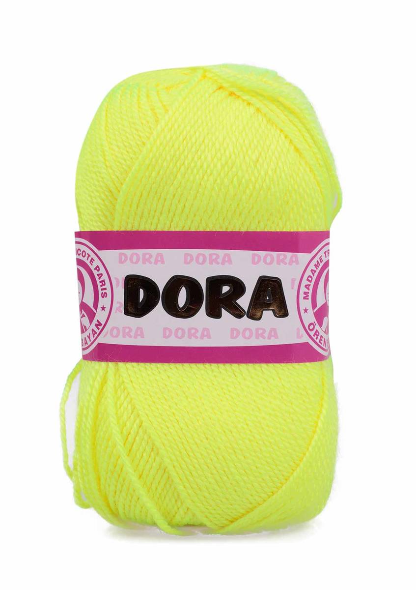 Dora El Örgü Ipi Neon Sarı 062