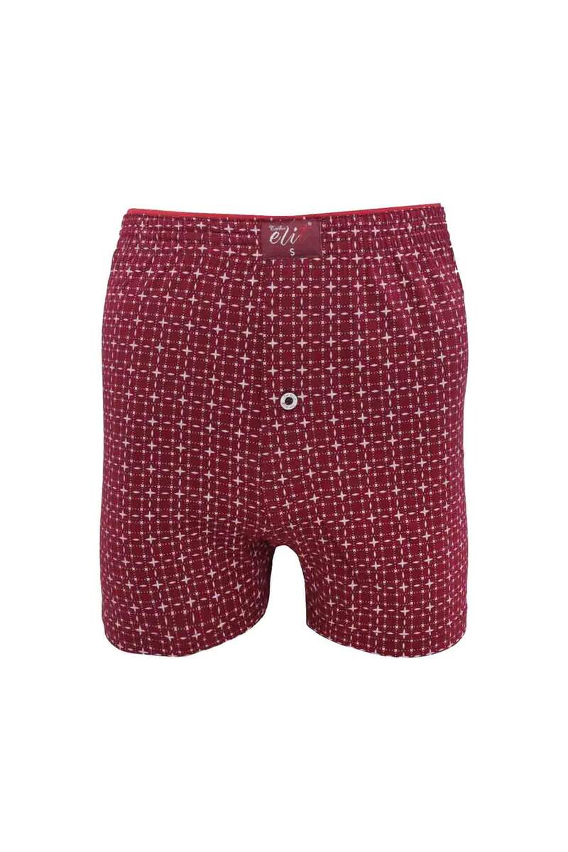 Havlu Bel Desenli Erkek Boxer 1102 Kod/renk: Bordo