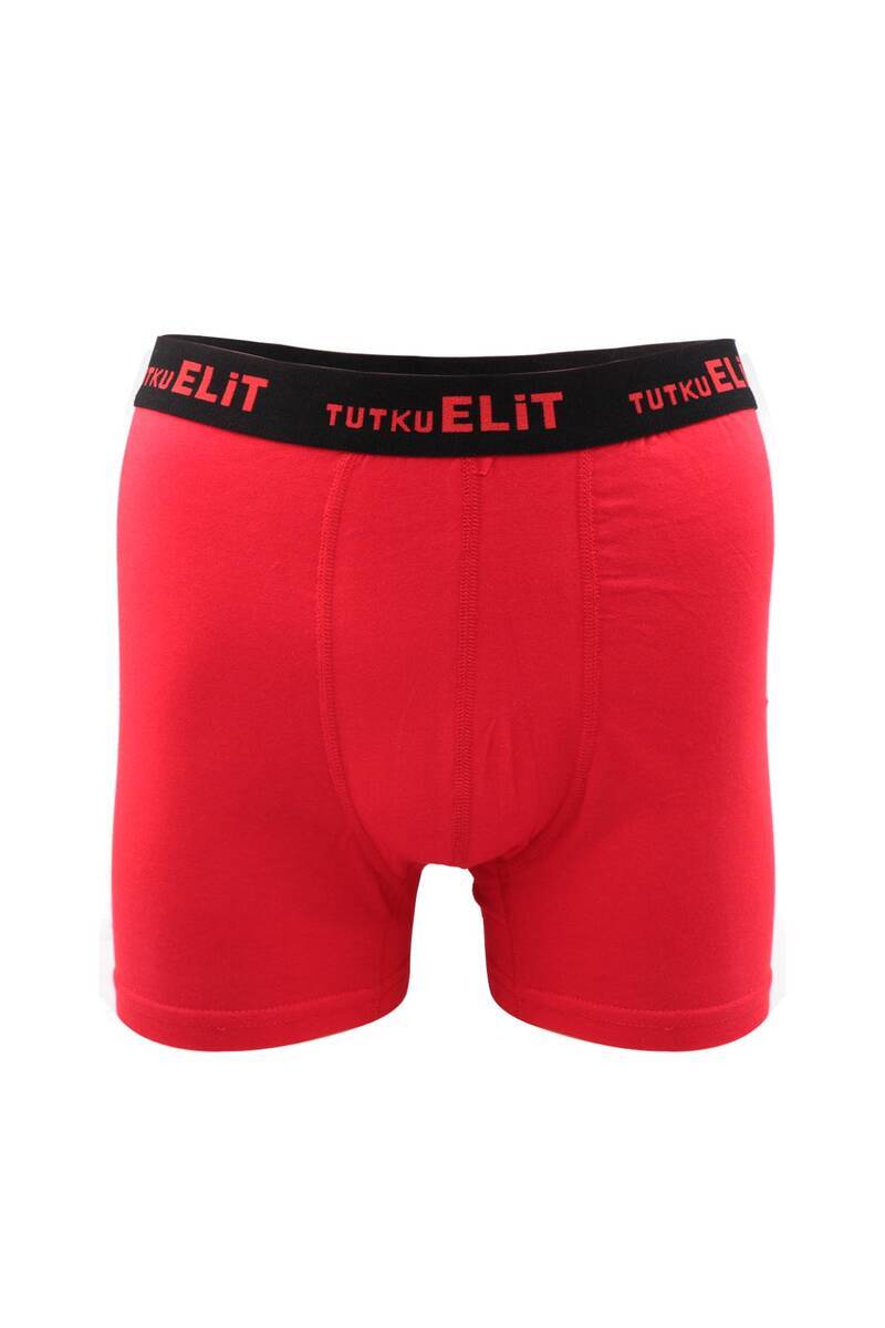 Elastan Spor Erkek Boxer 1252 Kod/renk: Kırmızı