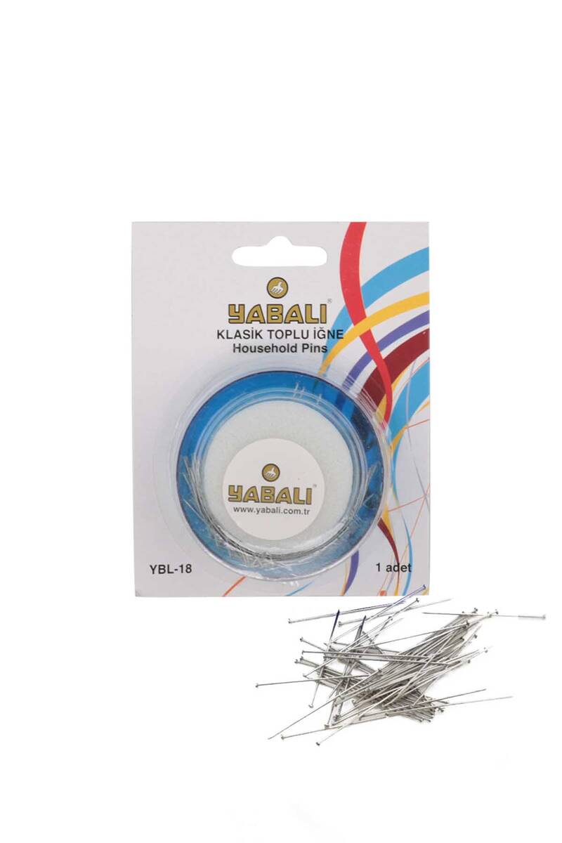 Yabalı Klasik Toplu Iğne 25 Gr. Ybl-18